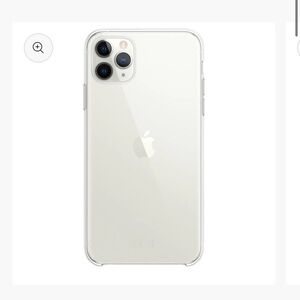 NEW Apple iphone clear case
